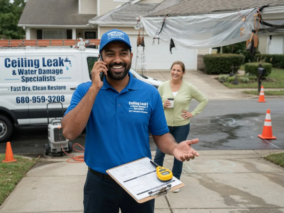 Ceiling Leak Cleanup Bayville, NJ FAQs